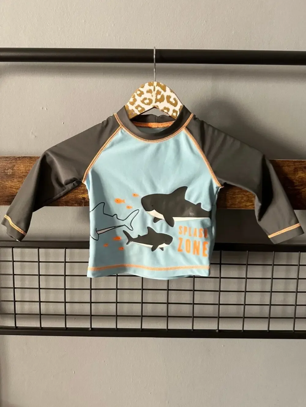 Simple Joys by Carter's Boys Shark Rashguard | Size 18MO